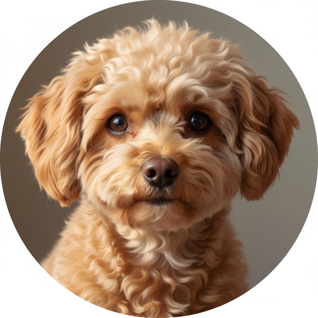 愛犬の顔アップ